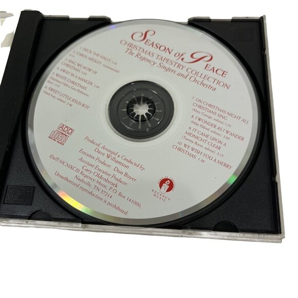 Season Of Peace Christmas Tapestry CD The Regency Singers & Orchestra - Picture 4 of 6
